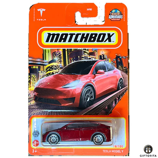 Matchbox Regular Card 2  (P00015) – Tesla Model X – 18/100