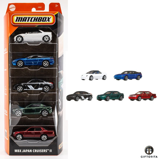 Matchbox 5 Pack (P00019) - MBX Japan Cruisers ll