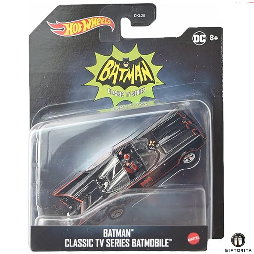 Hot Wheels Batman 1:50 Scale Diecast (P01208) – BATMAN CLASSIC TV SERIES BATMOBILE