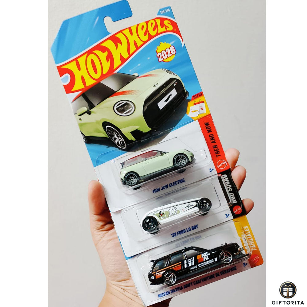 Hot Wheels Mainline Set of 3 Cars # O