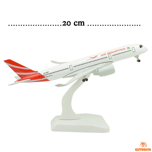 Plane (P01124) - Die Cast # B-20cm – Air Mauritius