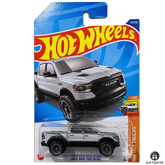 Hot Wheels Regular - 2020 Ram 1500 Rebel - 1/10 & 23/250 -Gray