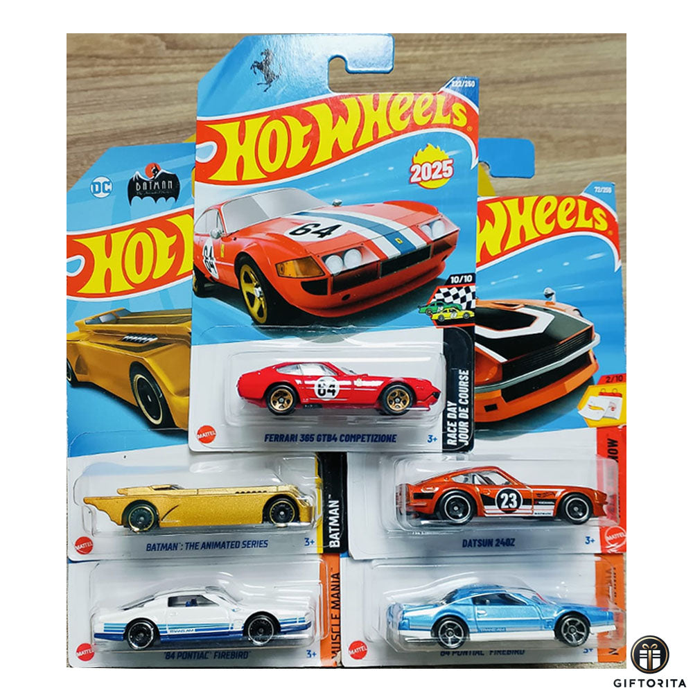 Hot Wheels Regular Set OF 5 Cars # 15