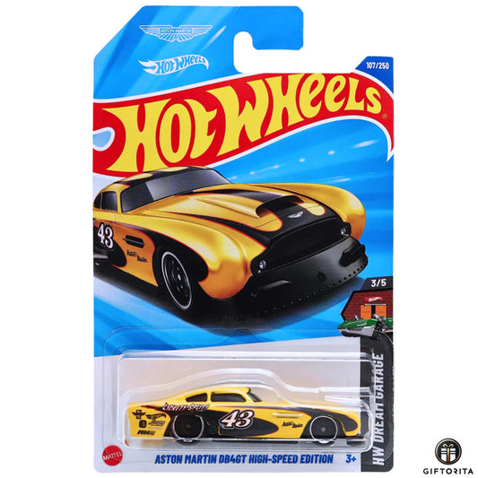 Hot Wheels Regular - Aston Martin DB4GT High Speed Edition - 3/5 & 107/250