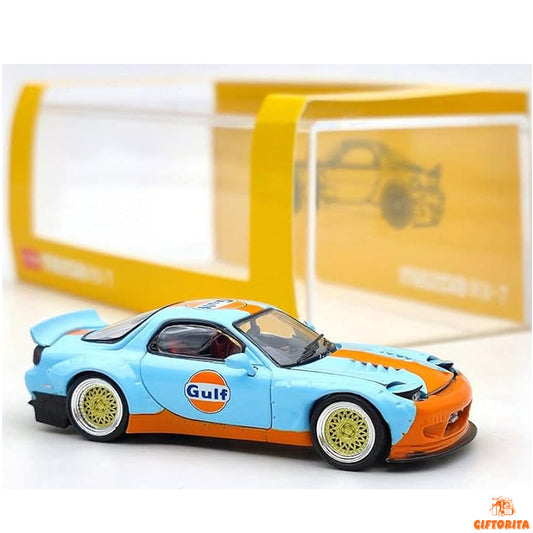 MASTER 1:64 Die Cast (P00078) – Mazda RX-7 Gulf