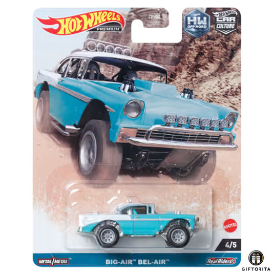 Hot Wheels Premium Single – Car Culture - Big-Air BEL-AIR - 4/5