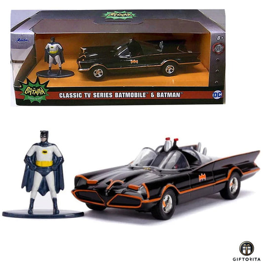 Die Cast 1:32 (P01615) – DC – Classic TV Series Batmobile & Batman