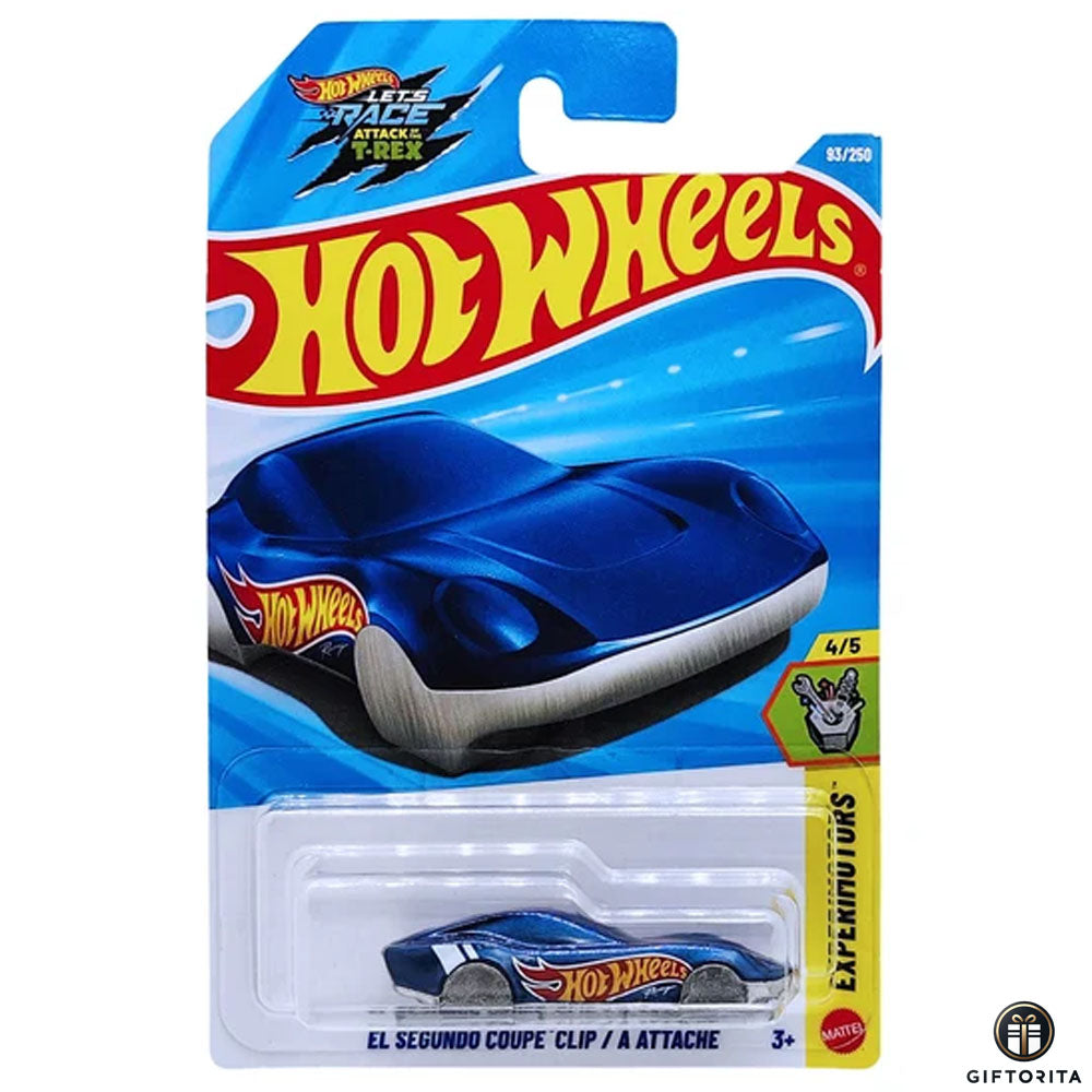 Hot Wheels Regular - EL Segundo Coupe / A Attache - 4/5 & 93/250 - Blue