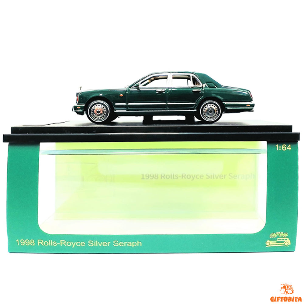 GFCC 1:64 Die Cast (P00090) – 1998 Rolls Royce Silver Seraph (GREEN)