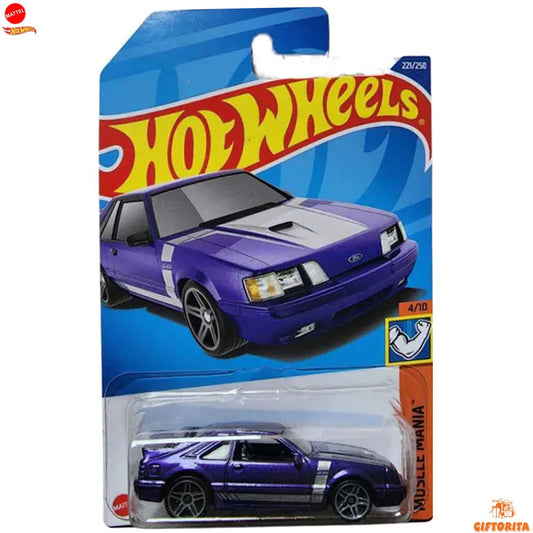 Hot Wheels Regular Ford 1  – 84 Mustang SVO – 4/10 & 221/250 – Purple