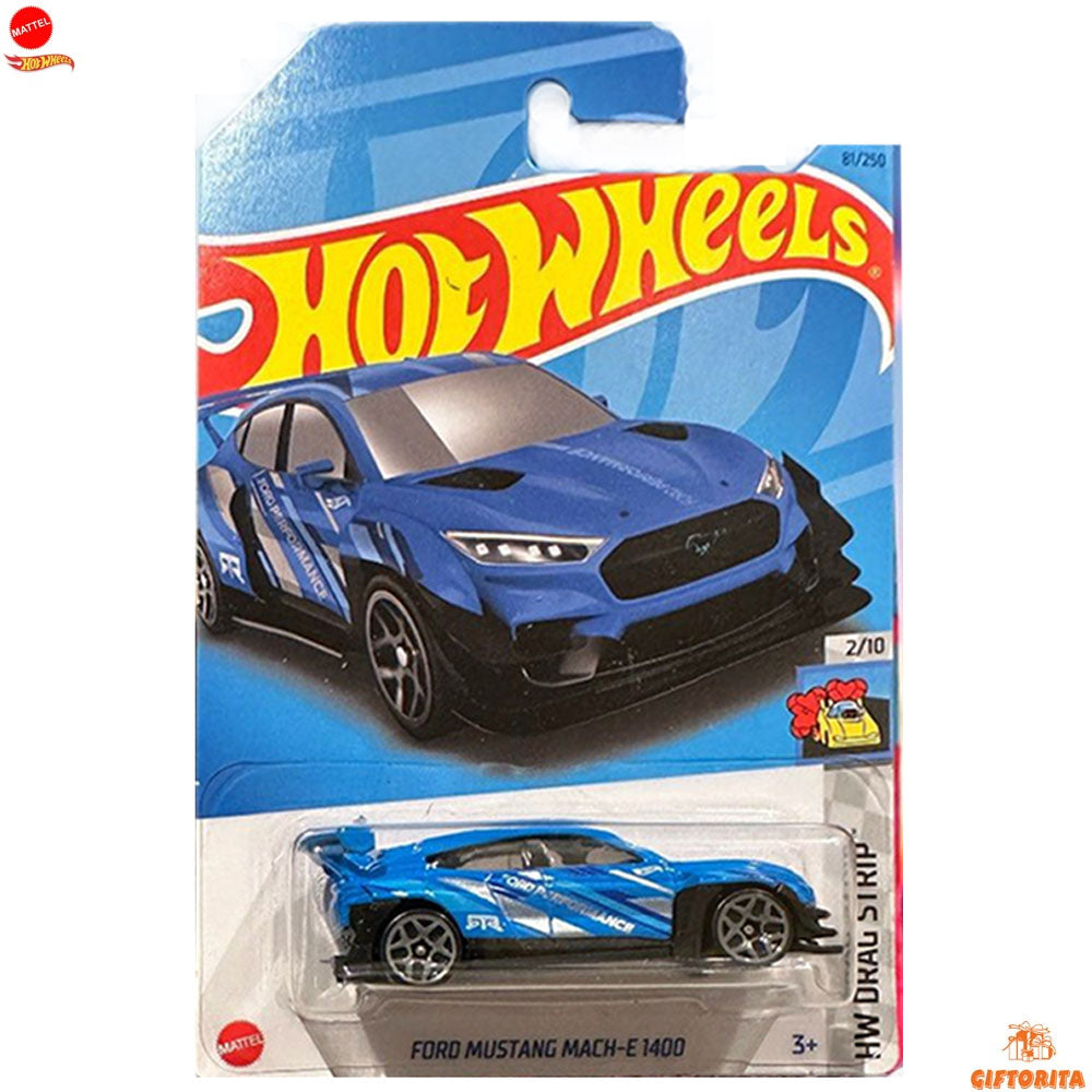 Hot Wheels Regular Ford 1  –  Ford Mustang Mach- E1400 – 2/10 & 81/250 – Skyblue