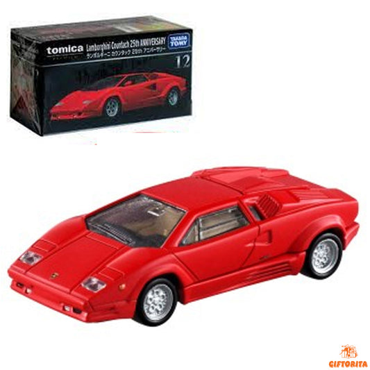 Tomica Premium 1:64 Die Cast # 12 – Lamborghini Countach 25th Anniversary