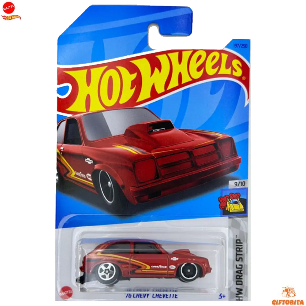 Hot Wheels Regular – 76 Chevy Chevette – 9/10 &197/250 – Red