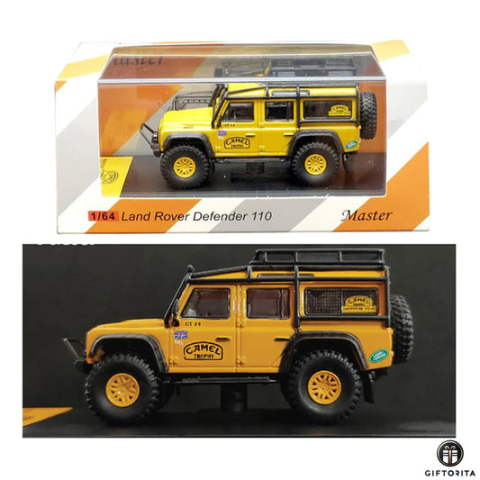 MASTER 1:64 Die Cast (P00078) – Land Rover 110 Yellow CAMEL