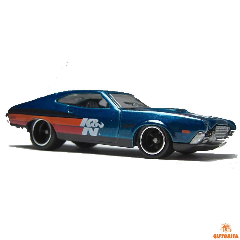 Hot Wheels Super Treasure Hunt (P00423) – 72 FORD GRAN TORINO SPORT – ( CARD NOT AVAILABLE )