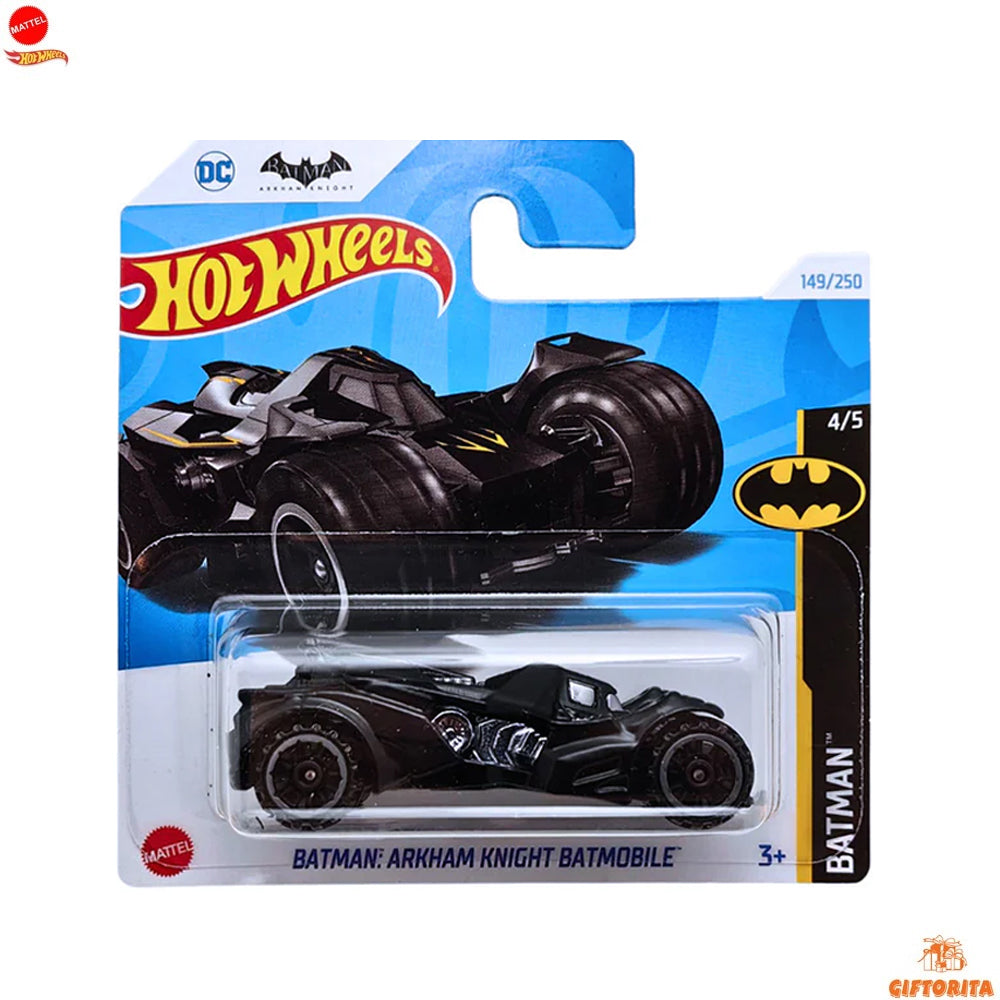 Hot Wheels Regular Short Card – Batman : Arkham Knight Batmobile – 4/5 & 149/250