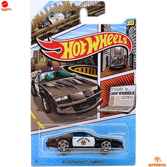 Hot Wheels Regular Camaro - '85 Chevrolet Camaro - 1/5 - Black