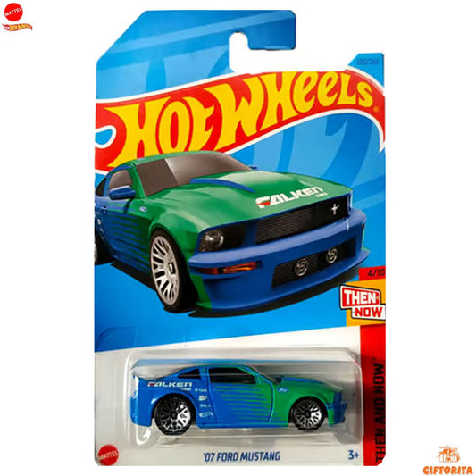 Hot Wheels Regular Ford 2 – 07 Ford Mustang – 4/10 & 205/250 – Falken