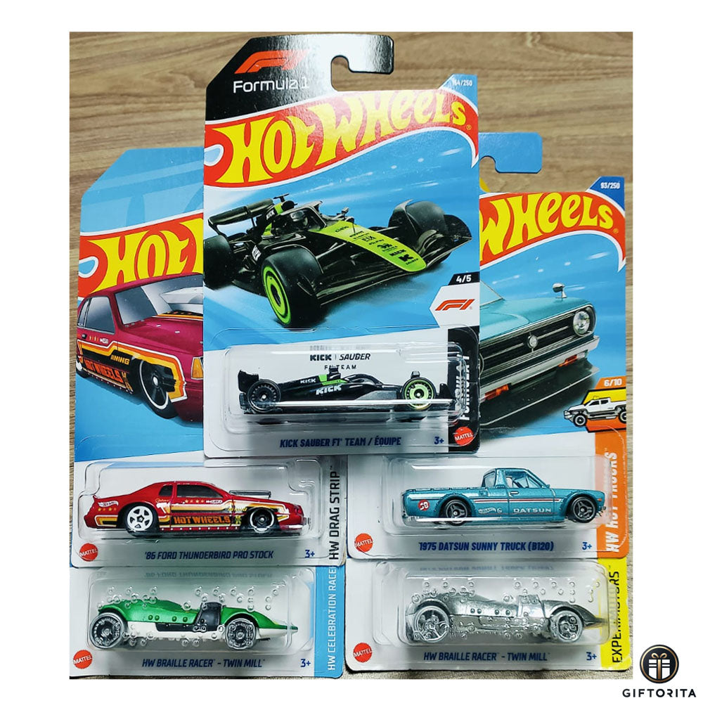 Hot Wheels Regular Set OF 5 Cars # 17