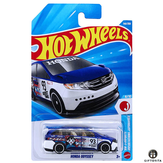 Hot Wheels Regular - Honda Odyssey - 6/10 & 146/250 - Blue