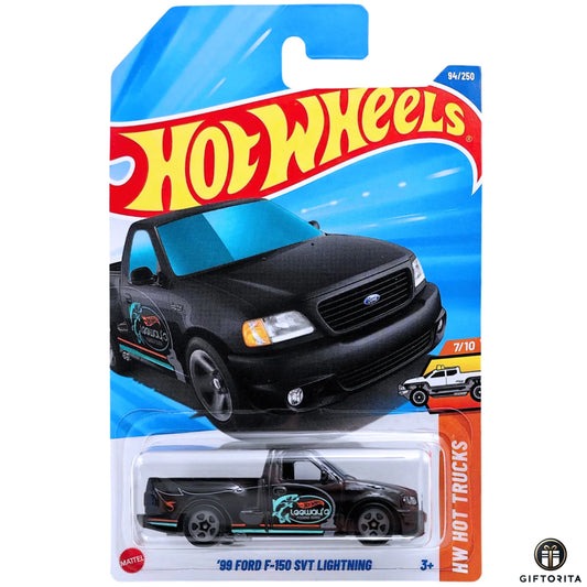 Hot Wheels Regular - 99 Ford F-150 SVT Lightning - 7/10 & 94/250