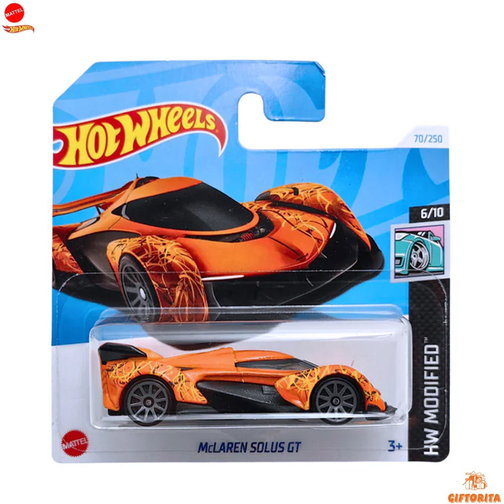 Hot Wheels Regular Short Card – Mclaren Solus GT – 6/10 & 70/250