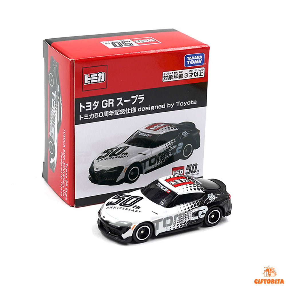 TOMICA Regular 1:64 – 50th Anniversary Toyota GR Supra