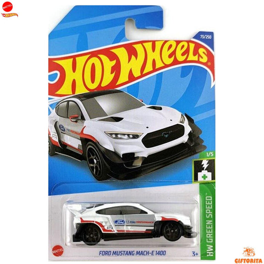 Hot Wheels Regular Ford 1 – Ford Mustang Mach-E1400 – 1/5 & 73/250 – White