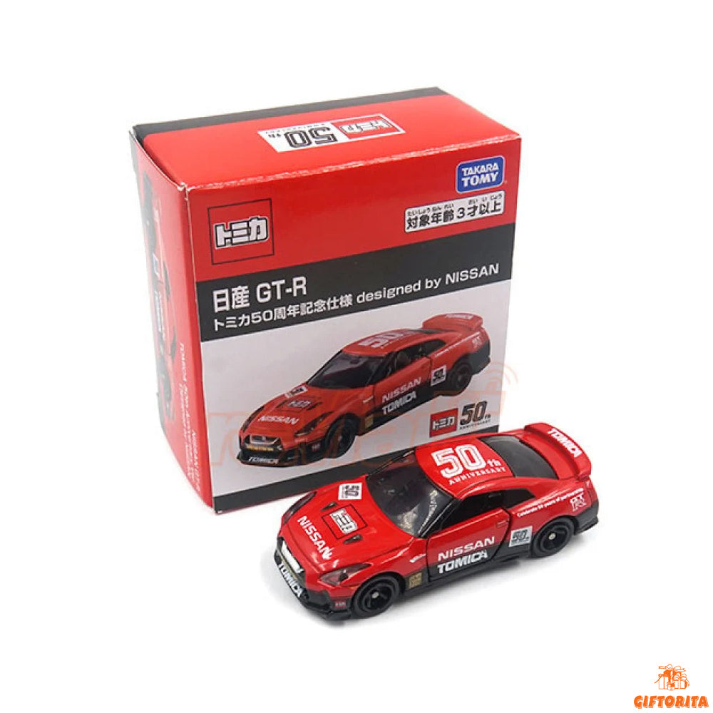 TOMICA Regular 1:64 – 5OTH ANNIVERSARY – NISSAN GT-R