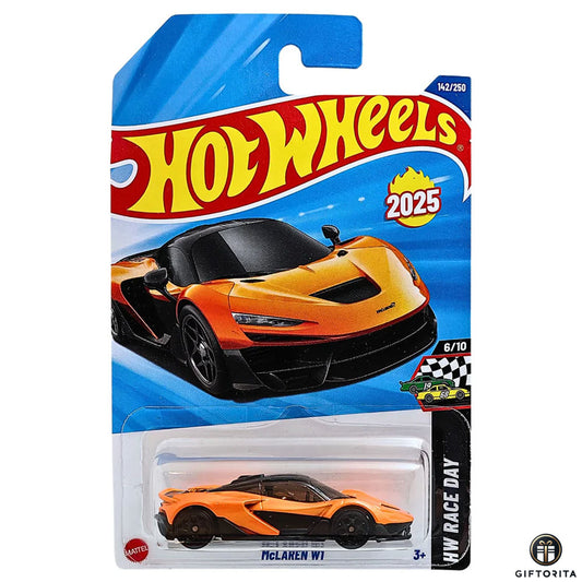 Hot Wheels Regular - McLaren W1 - 8/10 & 142/250 - Orange