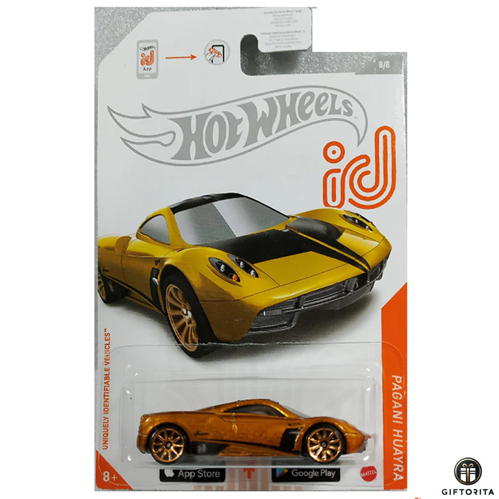 Hot Wheels ID CAR (P00347) – Pagani Huayra – Gold