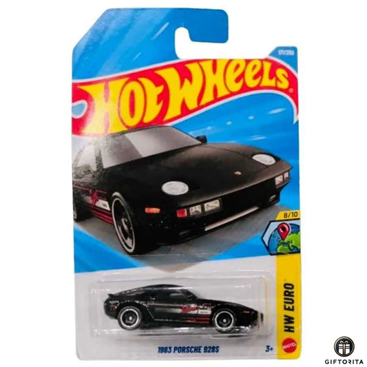 Hot Wheels Regular - 1983 Porshe 928S - 8/10 & 171/250 - Black