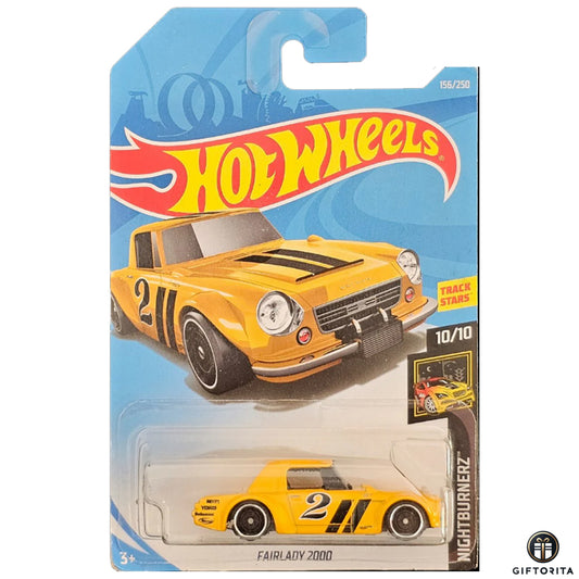 Hot Wheels Regular Datsun - Fairlady 2000 - 10/10 & 156/250 - Yellow