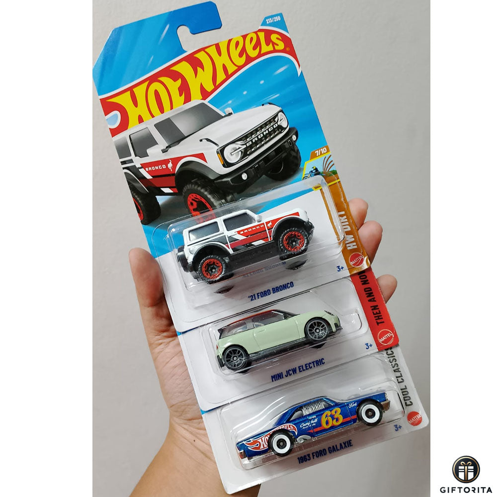 Hot Wheels Mainline Set of 3 Cars # R
