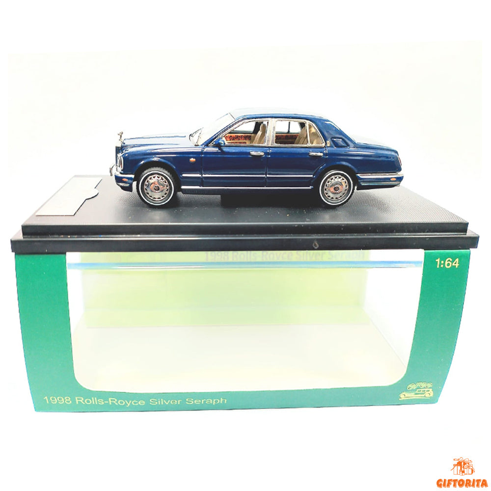 GFCC 1:64 Die Cast (P00090) – 1998 Rolls Royce Silver Seraph (BLUE)