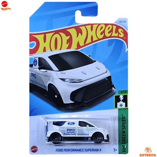 Hot Wheels Regular 1  – Ford Performance Supervan 4 – 9/10 & 128/250 – White