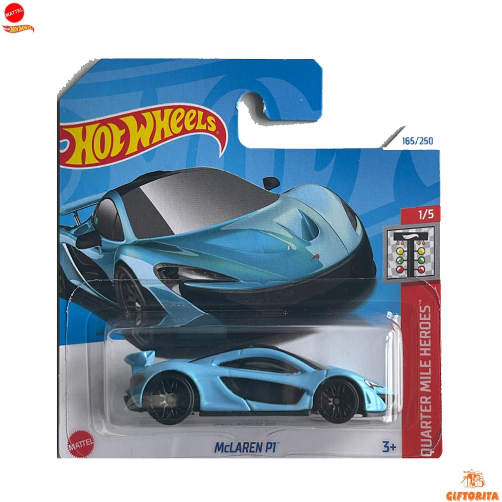 Hot Wheels Regular Short Card – Mclaren P1 – 1/5 & 165/250