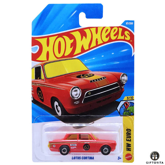 Hot Wheels Regular - Lotus Cortina - 3/10 & 67/250 - Red