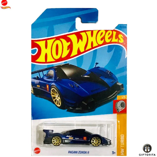 Hot Wheels Regular Pagani – Pagani Zonda R 1/5 & 72/250 – Blue