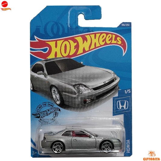 Hot Wheels Regular 2 - 98 Honda Prelude - 1/5 & 166/ 250 - Silver