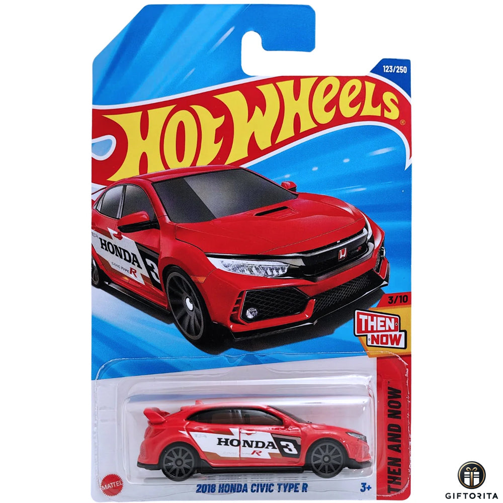 Hot Wheels Regular - 2018 Honda Civic Type R - 3/10 & 123/250