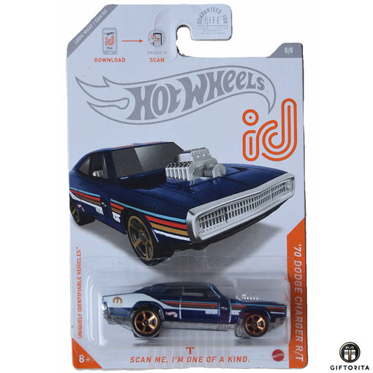 Hot Wheels ID CAR (P00347) – 70 Dodge Charger R/T