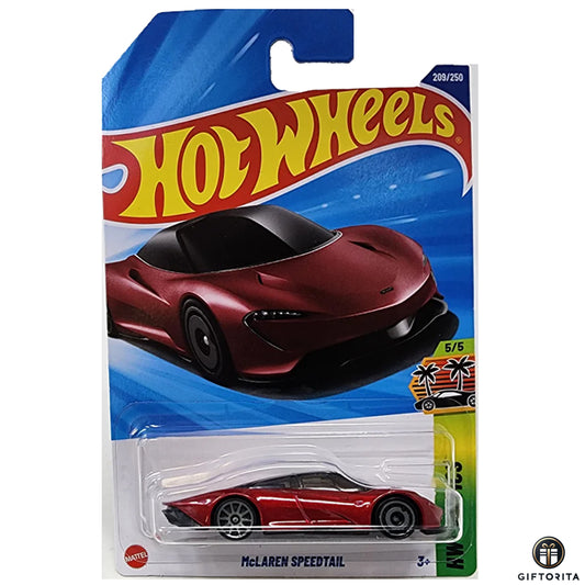 Hot Wheels Regular - McLAREN Speedtail - 5/5 & 209/250 - Maroon
