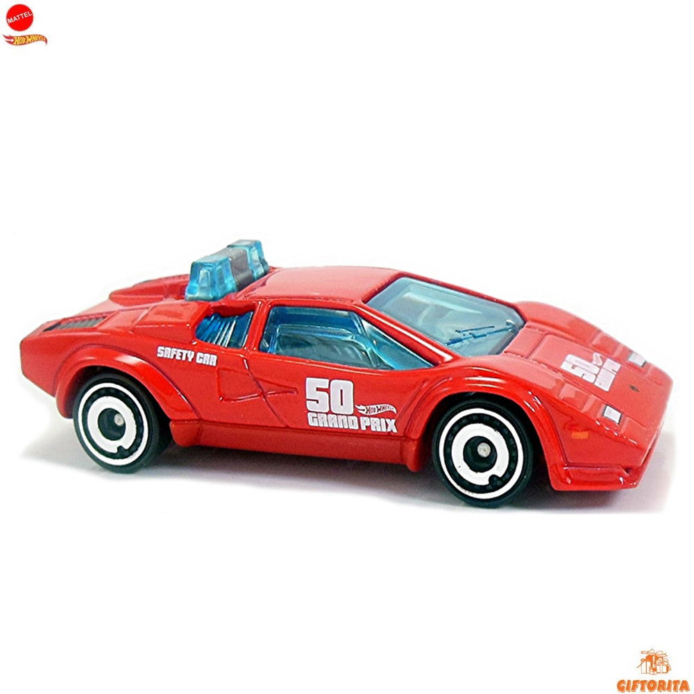 Hot Wheels Regular (LOOSE) P01211 – Lamborghini Countach Pace Car – 9/10 & 217/365 – Red (CARD AVAILABLE)