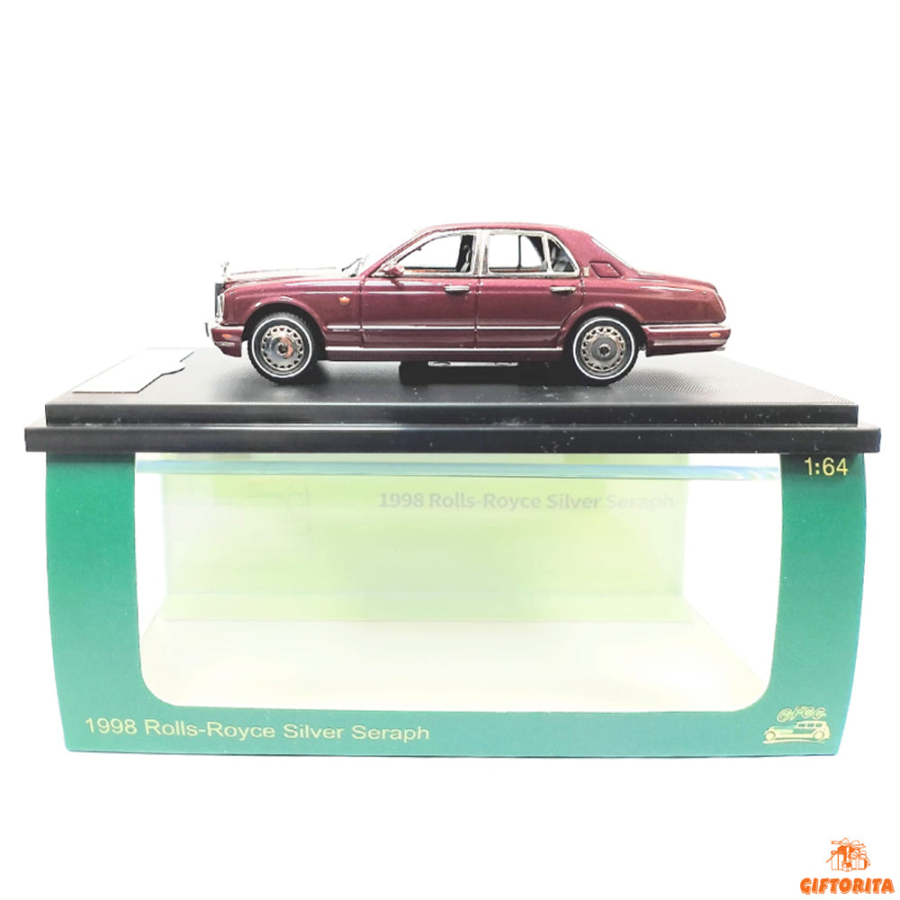 GFCC 1:64 Die Cast (P00090) – 1998 Rolls Royce Silver Seraph (MAROON)