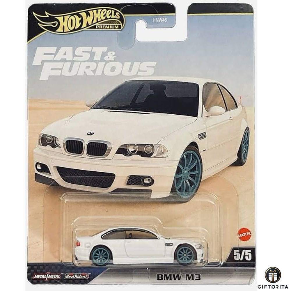Hot Wheels Premium Single –Fast&Furious-BMW M3-5/5 white