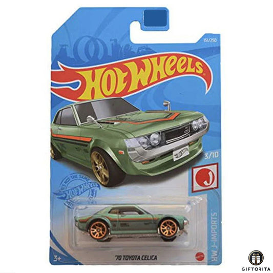 Hot Wheels Regular Toyota 1 – 70 Toyota Celica – 3/10 & 15/250 – Green