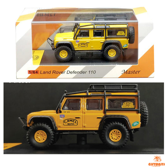 MASTER 1:64 Die Cast (P00078) – Land Rover 110 Yellow CAMEL