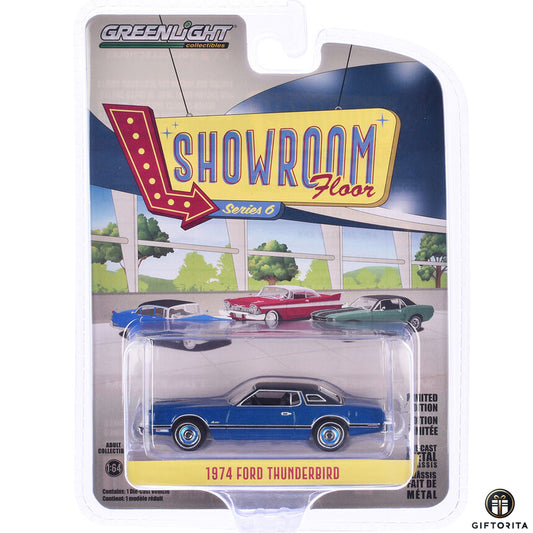 Greenlight Die Cast 1:64 (P00981) –  1974 Ford Thunderbird - Blue