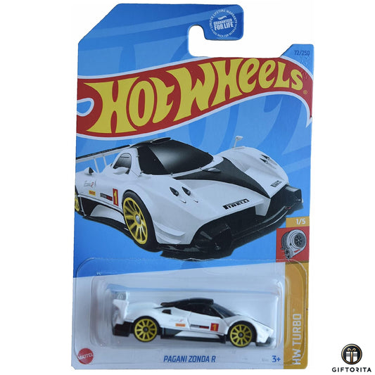 Hot Wheels Regular - Pagalar Zonda R - 1/5 & 72/250 - White